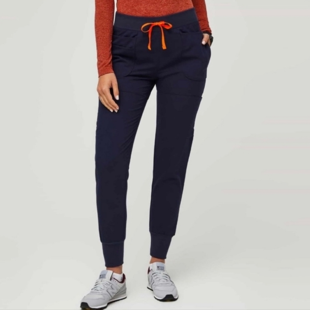 Figs LIMITED EDITION Deep Blue Women's Nepal Jogger Scrub Pants. Size MP